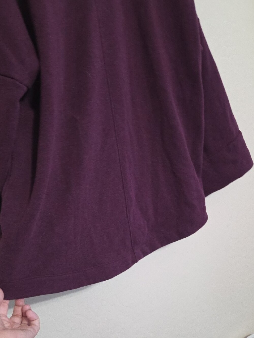 Athleta Women's Plum Thick Faux Furlined Turtleneck Pullover - Picture 10 of 10